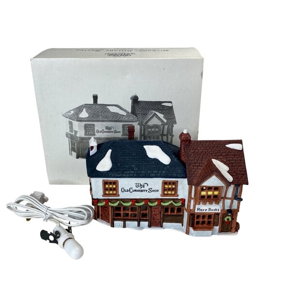 Department 56 Dickens Village Lighted Building The Old Curiosity Shop NWB - Picture 1 of 7